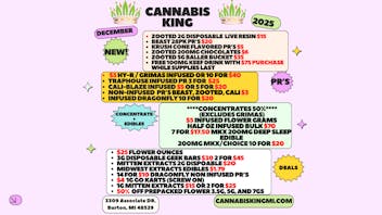 Cannabis King - Burton December Deals 2025