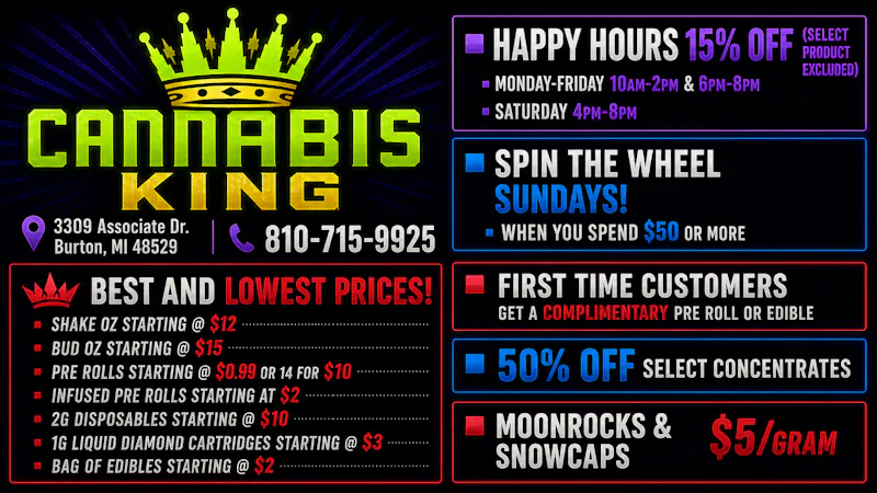 Cannabis King - Burton Cannabis King - Lowest Prices