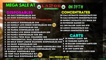 LA 2 OK Dispensary (Open 8am-12am) $10 FOR 3G CONCENTRATE/ $60 FOR 28G CONCENTRATE
