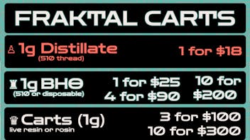 FRAKTAL - Curbside Pickup CARTS CARTS CARTS