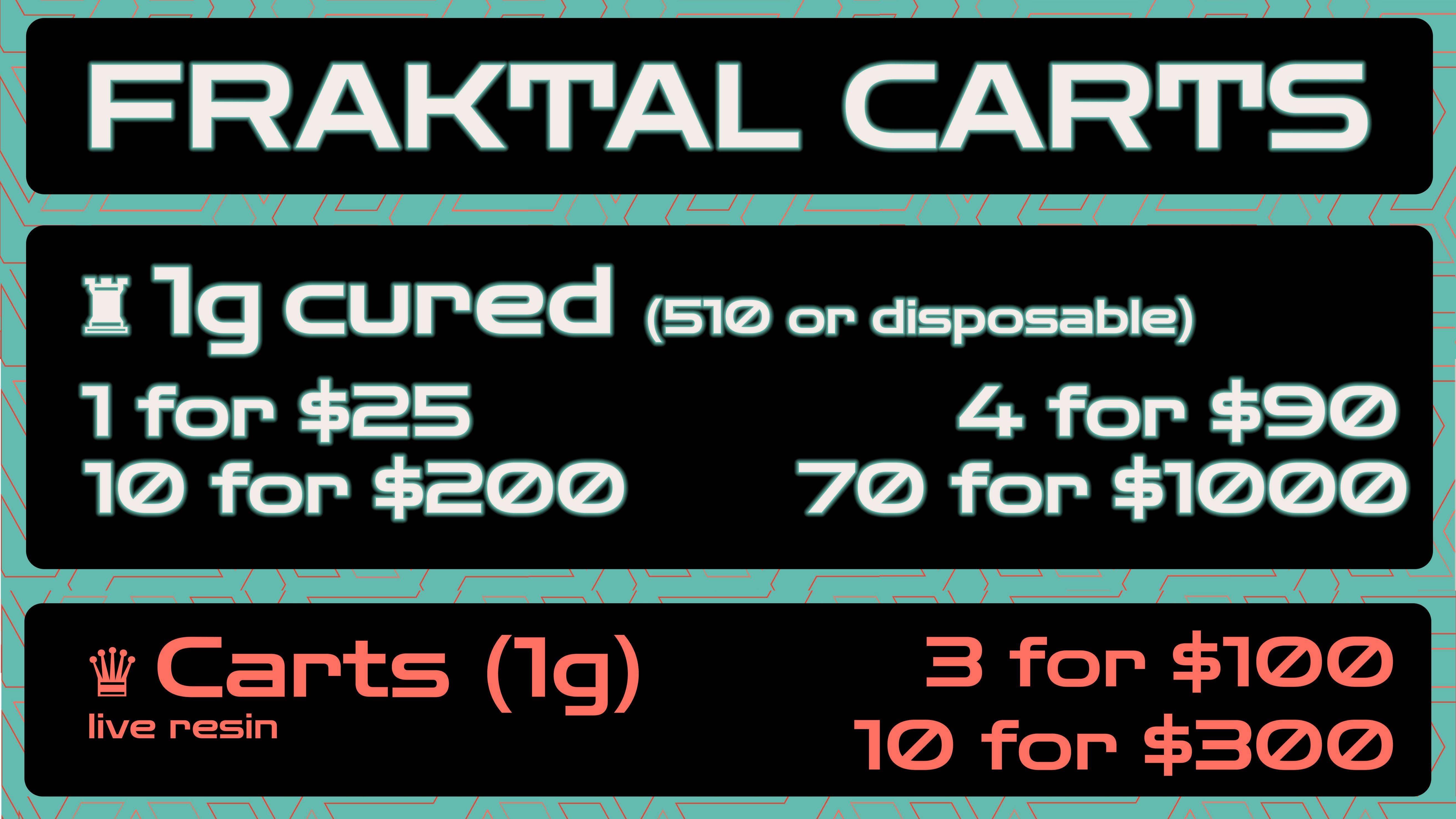 Fraktal CARTS CARTS CARTS