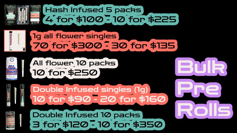 Fraktal Bulk Pre Rolls