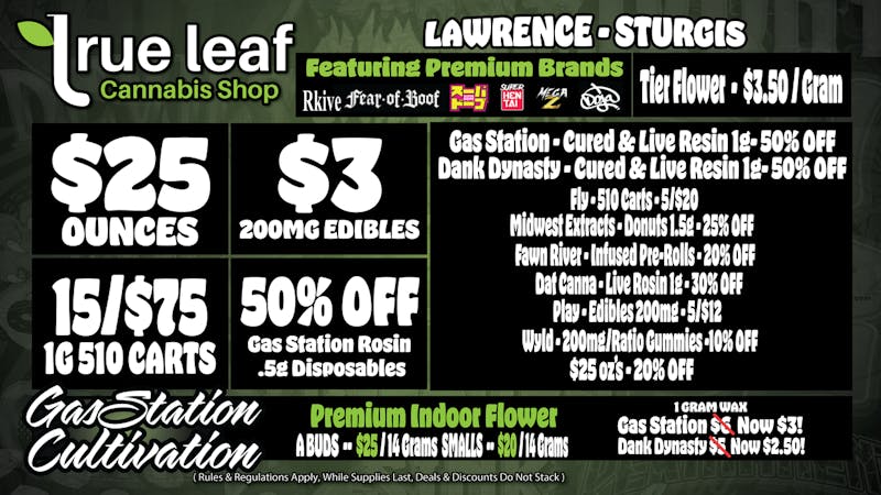 True Leaf - Lawrence December 15th-21st