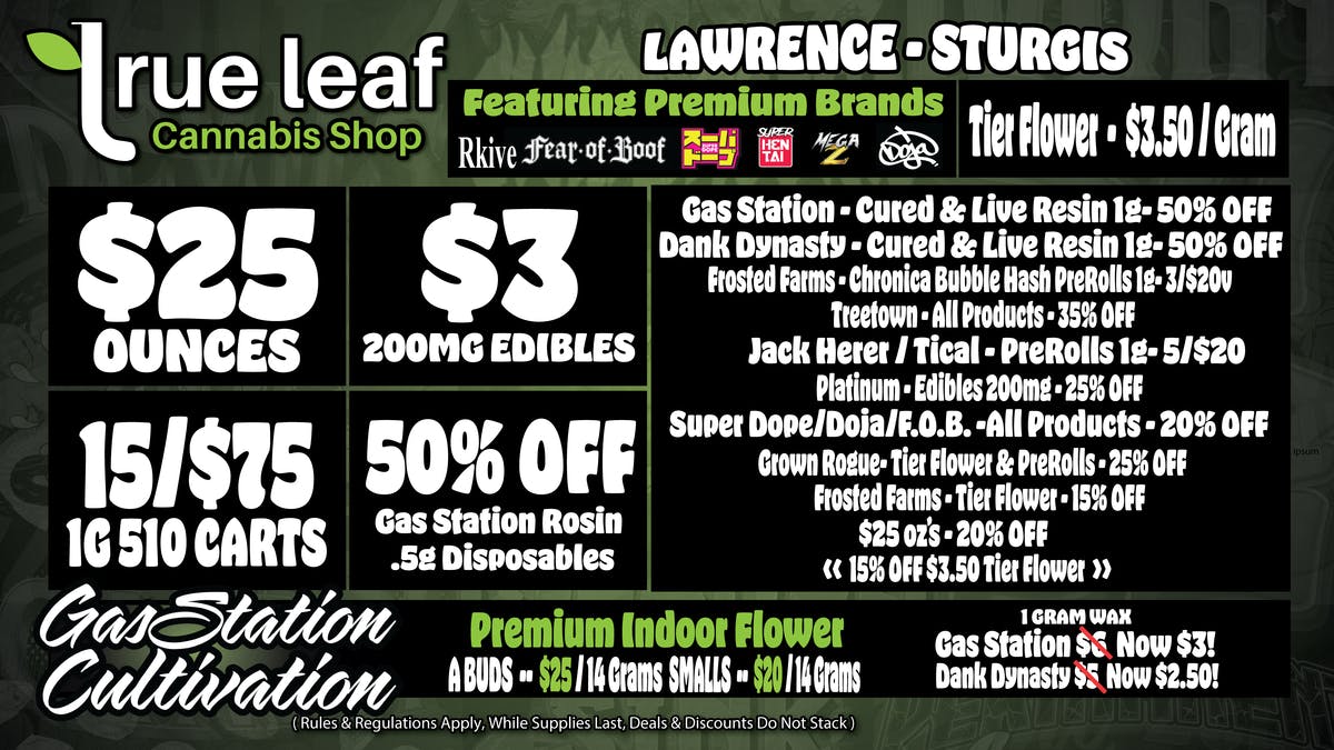 True Leaf - Sturgis December 22nd-31st