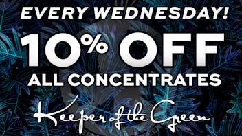 Keeper of the Green - Dodge 10% OFF All Concentrates