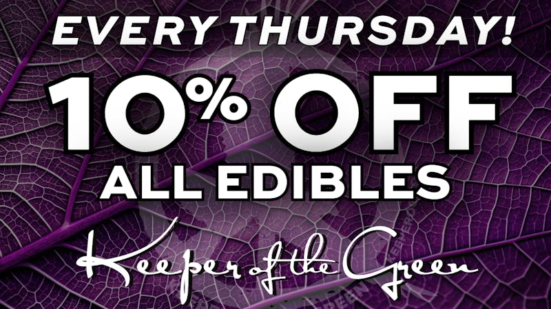Keeper of the Green - Green Meadow 10% OFF All Edibles