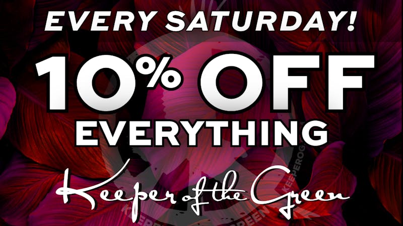 Keeper of the Green - Green Meadow 10% OFF Everything
