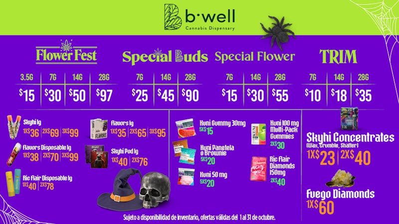 BWell - Ponce 🎃 Bwell Spooky Offers🧛🏻