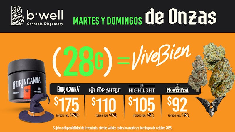 BWell - Ponce 🎃 Carga tu stash con Bwell 28g en oferta 🧛🏻