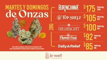 Bwell - Santurce Carga tu stash 🌿 28g en oferta