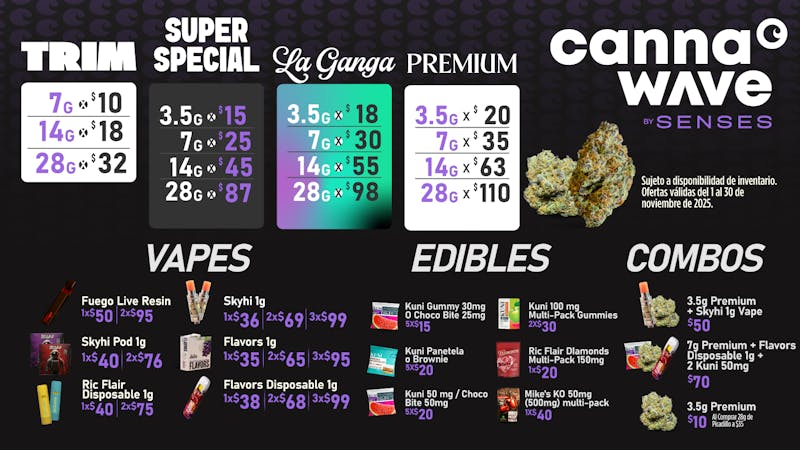 Cannawave 🌊 Ola de ofertas en Cannawave