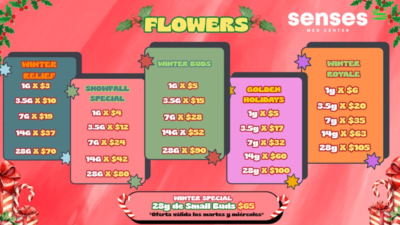Senses Med Center ¡Regálate Flores Esta Navidad! 🎁🎅