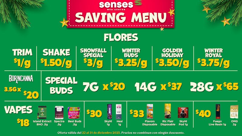 Senses Med Center ¡Regálate Flores Esta Navidad! 🎁🎅