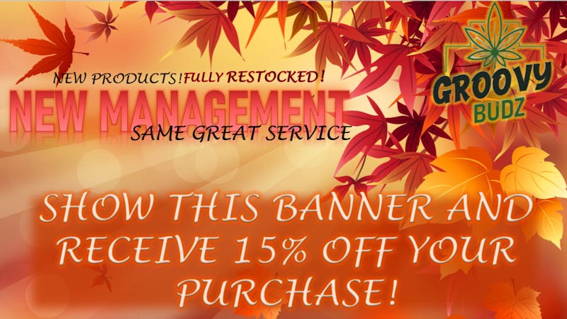 GroovyBudz Dispensary (Moore) NEW DEALS! NEW INVENTORY! 15% OFF PURCHASE!!⛽