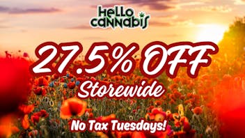 Hello Cannabis - Vista 27.5% OFF STOREWIDE
