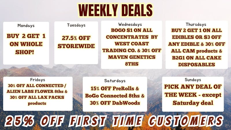Hello Cannabis - Vista Daily Deals of the Week