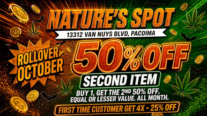 Nature's Spot 🎃 Rollover October: 50% OFF 2nd Item 🔥