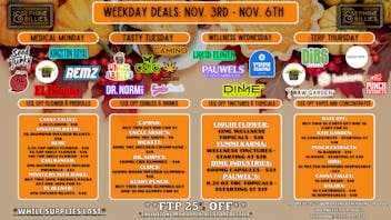 Off the Charts Powered by Josephine & Billie's - Now Open! DEALS DEALS DEALS!!!!!!!