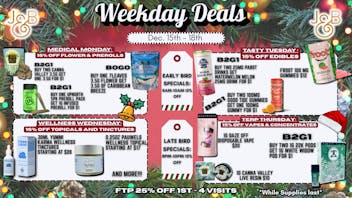 Off the Charts Powered by Josephine & Billie's - Now Open! HITCH A SLEIGH RIDE IN TO J&B