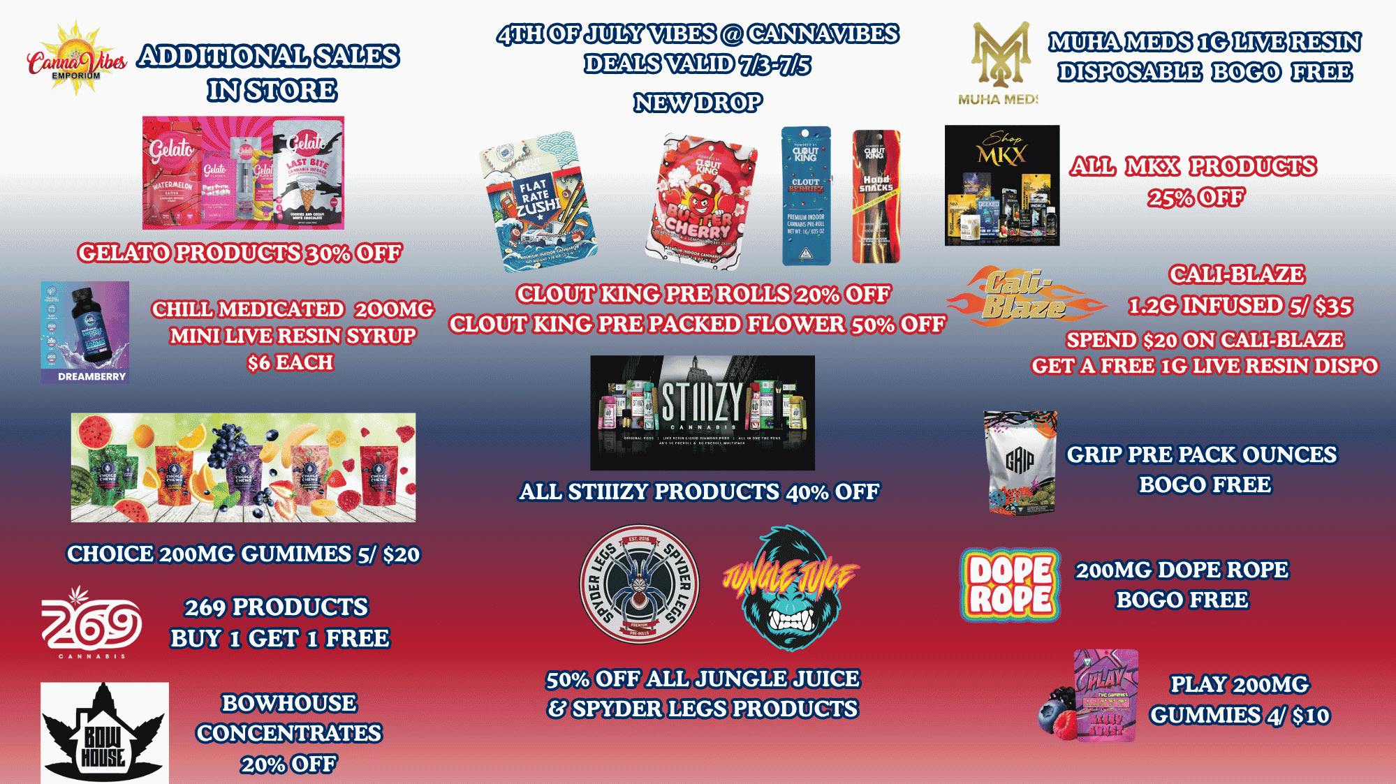 CannaVibes Emporium ALL NEW MEDICAL PRODUCTS. $25 Ounces