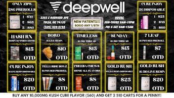 Deepwell SELECT THICC 8TH'S $30!