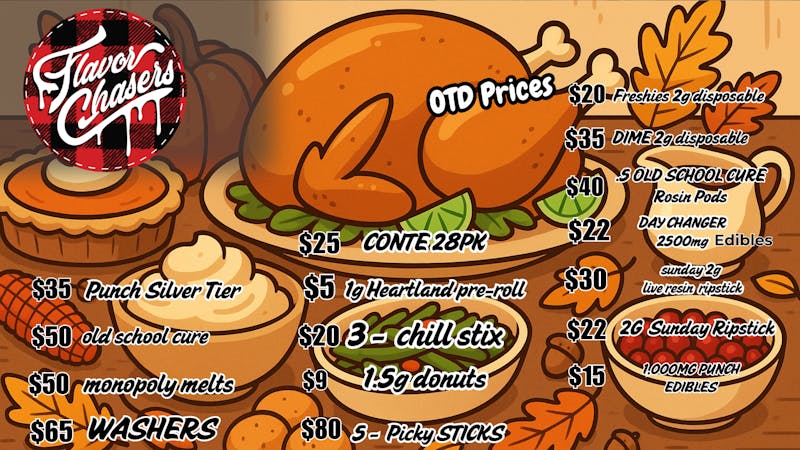 Flavor Chasers Dispensary - Drive Thru TERPED UP TURKEY