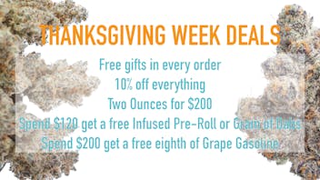 Trichome Traders - Delivery Thanksgiving/Black Friday Week Deals
