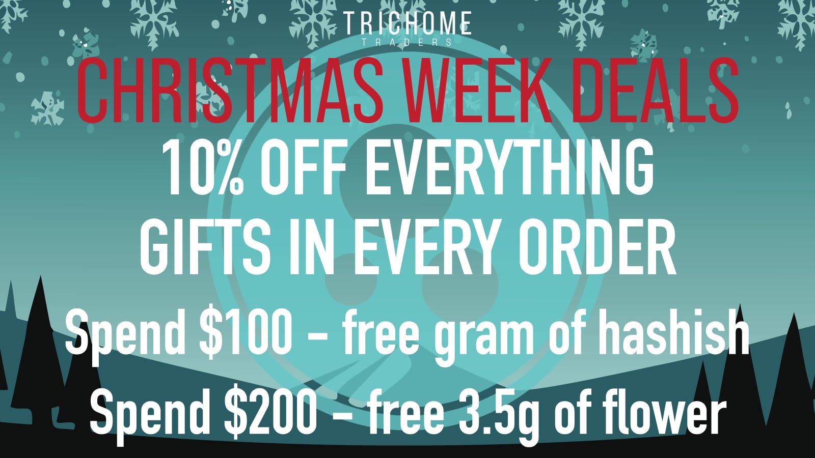 Trichome Traders - Delivery CHRISTMAS WEEK DEALS