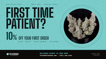 Trichome Traders - Delivery First Time Patient - 10% Off Your First Order