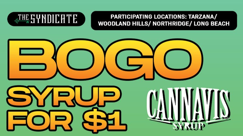 The Syndicate - Long Beach CANNAVIS "SYRUP" - BOGO
