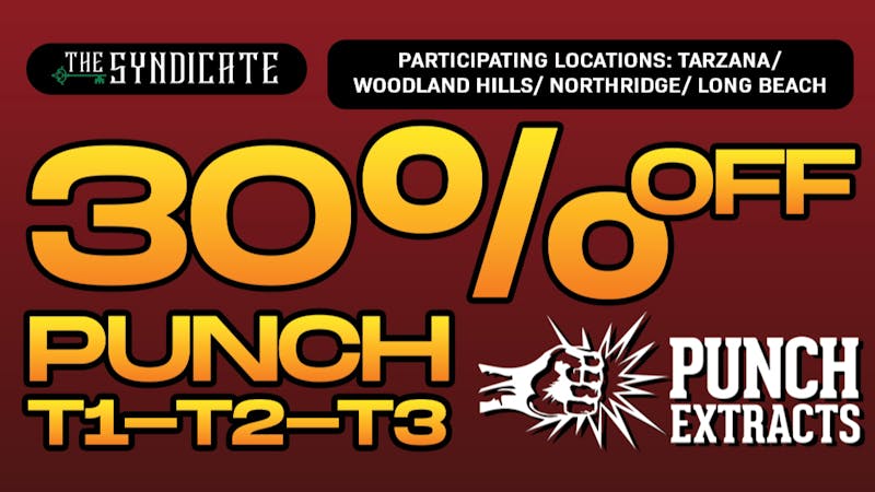 The Syndicate - Northridge PUNCH EXTRACTS "T1-T2-T3" - 30% OFF