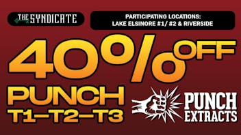 The Syndicate - Lake Elsinore #1 PUNCH EXTRACTS "T1-T2-T3" - 40% OFF