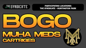 The Syndicate - Huntington Park MUHA MEDS "CARTRIDGES" - BOGO