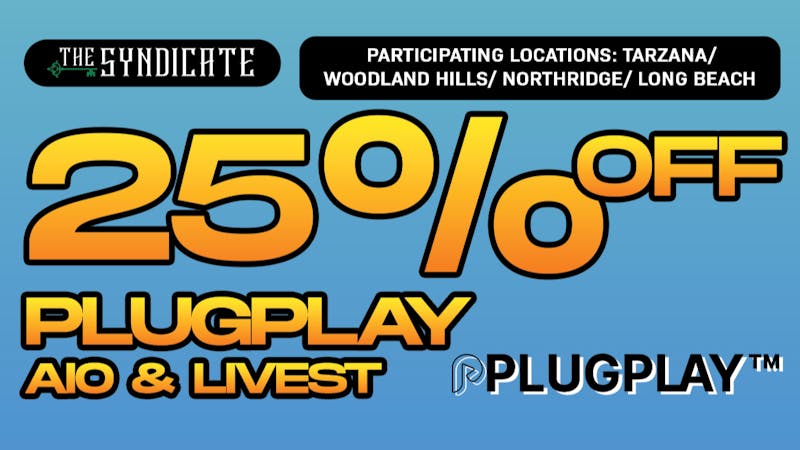 The Syndicate - Long Beach PLUGPLAY 25% OFF