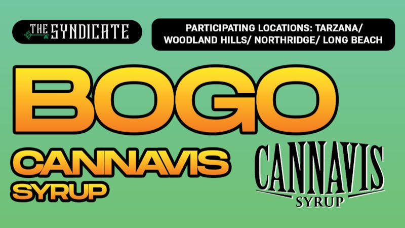 The Syndicate - Tarzana (RDC) CANNAVIS "SYRUP" - BOGO