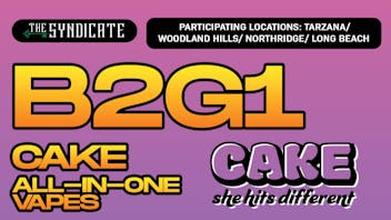 The Syndicate - Long Beach CAKE "AIO" - B2G1