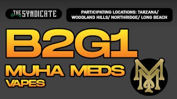 The Syndicate - Long Beach MUHA MEDS "AIO & CARTRIDGES" - B2G1