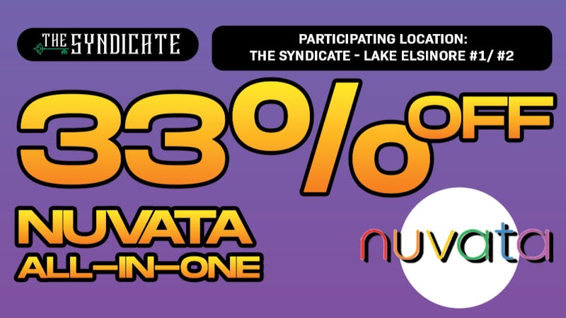 The Syndicate - Lake Elsinore #2 NUVATA "AIO" - 33% OFF