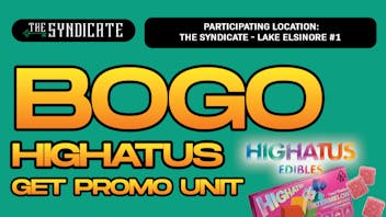 The Syndicate - Lake Elsinore #1 #1 HIGHATUS "EDIBLES" - BOGO