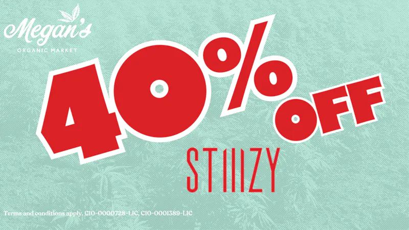 Megan's Organic Market - Goleta 40% OFF STIIIZY Wednesdays 2026