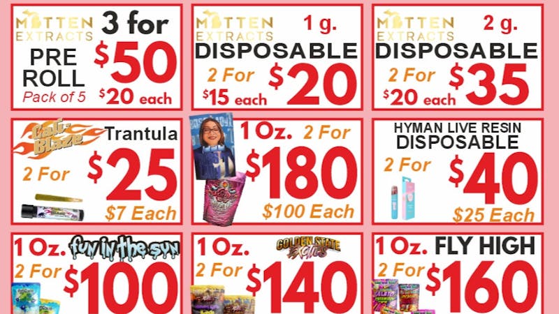 Leaf and Bud Detroit Valentine's Day Dealzzz