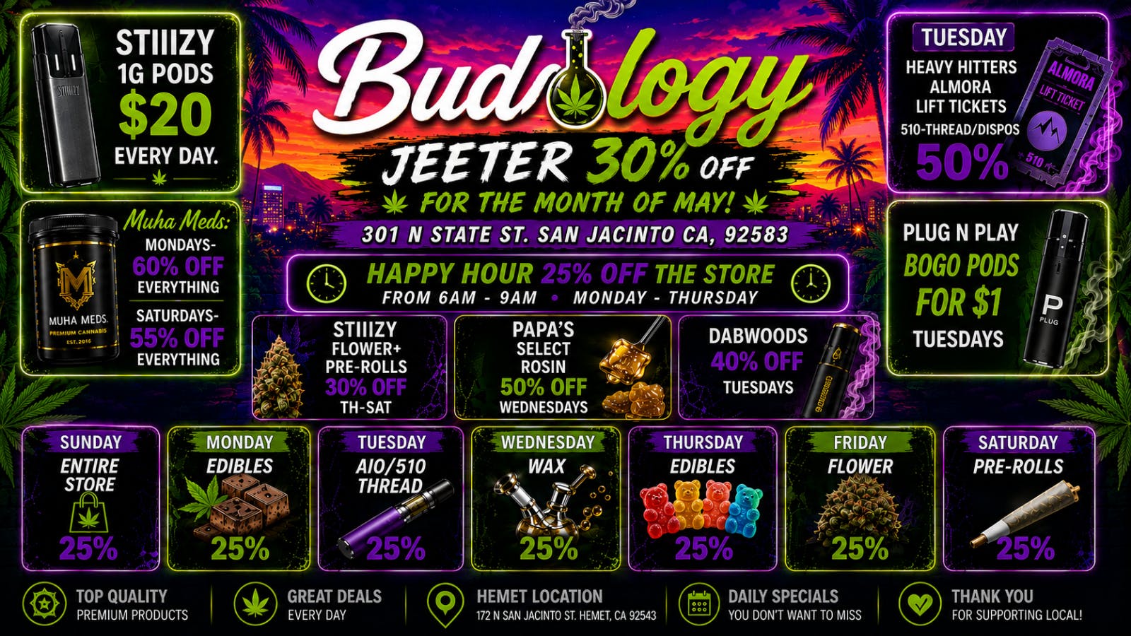 Budology BUDOLOGY MAY DEALS!!!