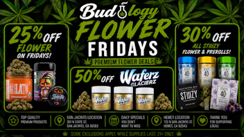 Budology BUDOLOGY FLOWER FRIDAY DEALS!!!