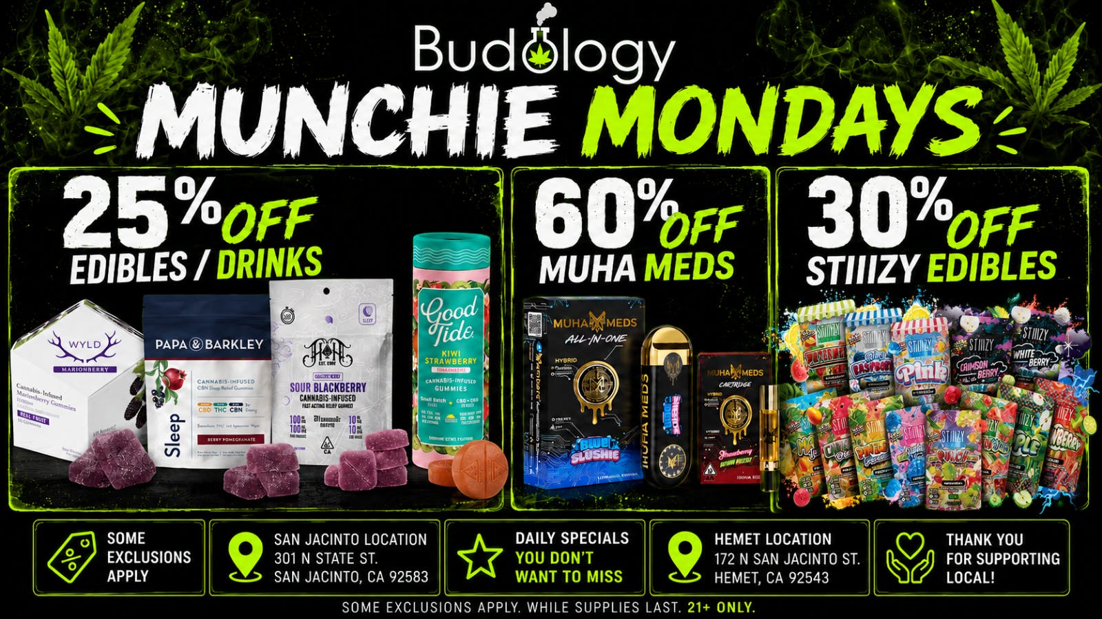 Budology BUDOLOGY MUNCHIE MONDAY DEALS!!!