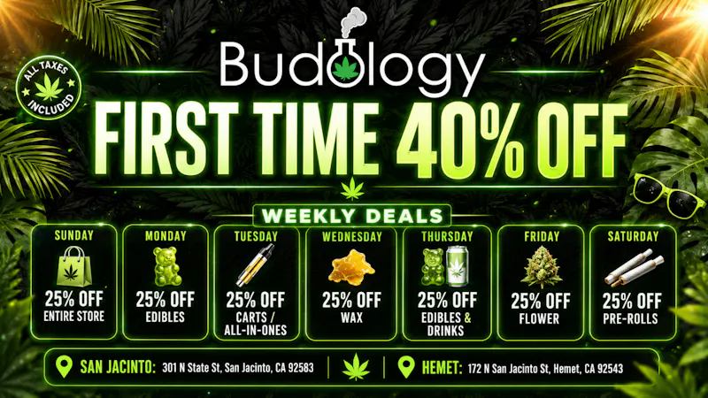 Budology - Delivery BUDOLOGY JUNE DEALS!!!
