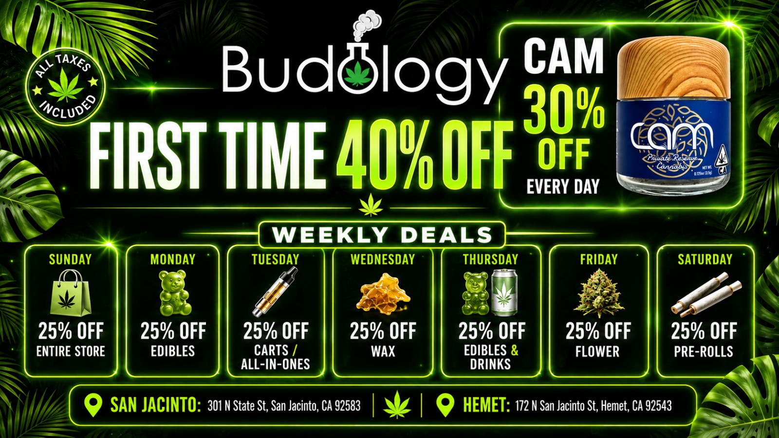 Budology - Delivery BUDOLOGY SEPTEMBER DEALS!!!