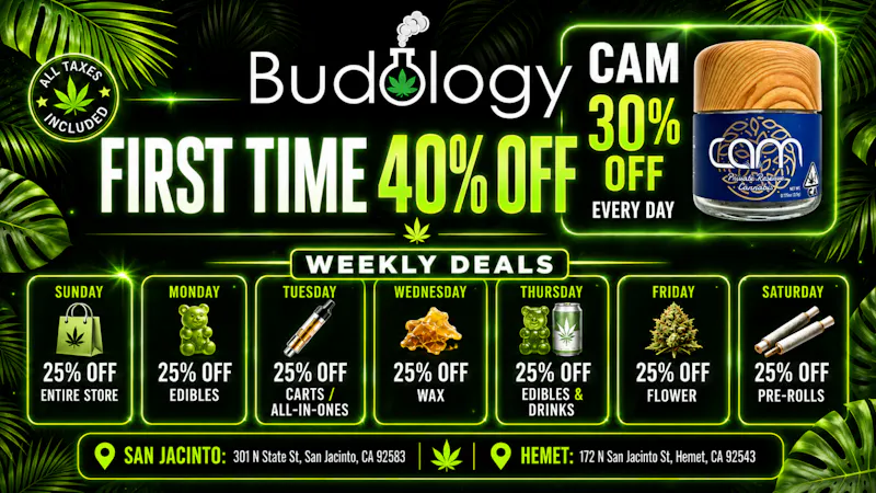 Budology - Delivery BUDOLOGY SEPTEMBER DEALS!!!
