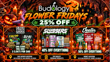 Budology BUDOLOGY FLOWER FRIDAY DEALS!!!