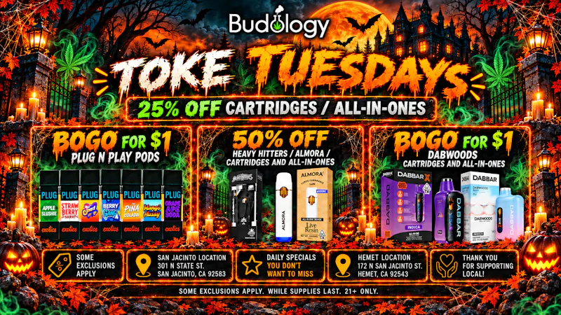 Budology BUDOLOGY TOKE TUESDAY DEALS!!!