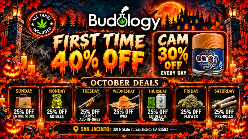 Budology - Delivery BUDOLOGY OCTOBER DEALS!!!